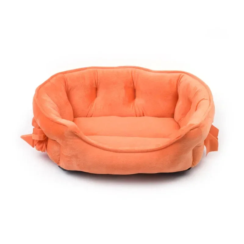 Super Cute Soft and Comfortable High Elastic PP Cotton Wool Dog Bed
