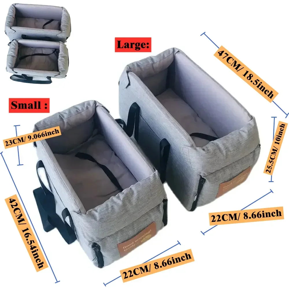 Central Dog Car Seat Bed