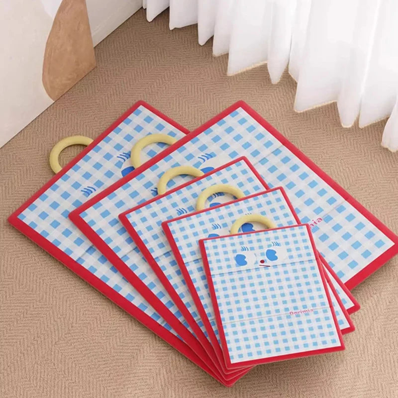 Plaid Cooling Dog Mat for Small & Big Dogs