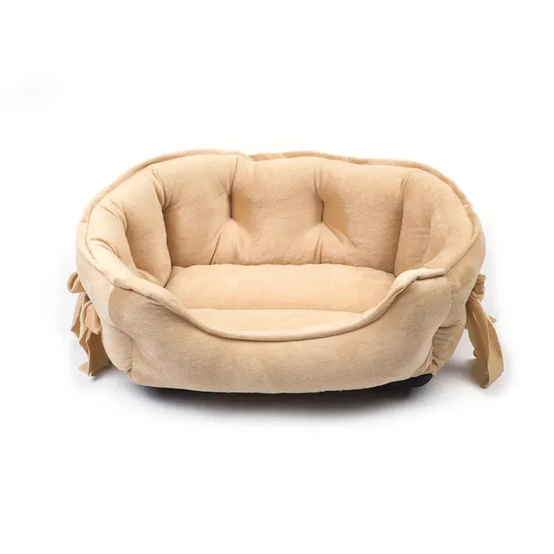Super Cute Soft and Comfortable High Elastic PP Cotton Wool Dog Bed
