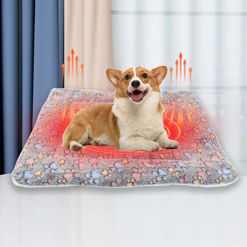Flannel Thickened Mat Dog Bed