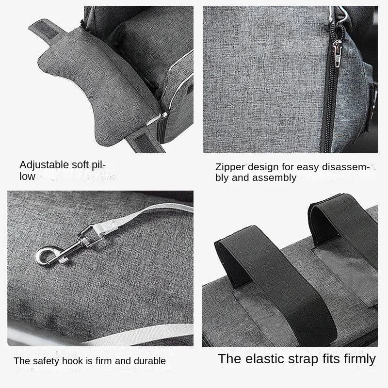 Dog Car Seat for Travel. Cosy and Soft.