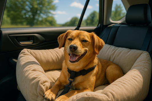 "The Benefits of Car Seat Beds for Dogs on the Go"