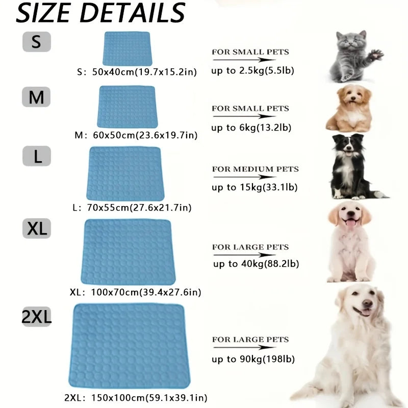 Cooling Dog Mat for All Dog Types