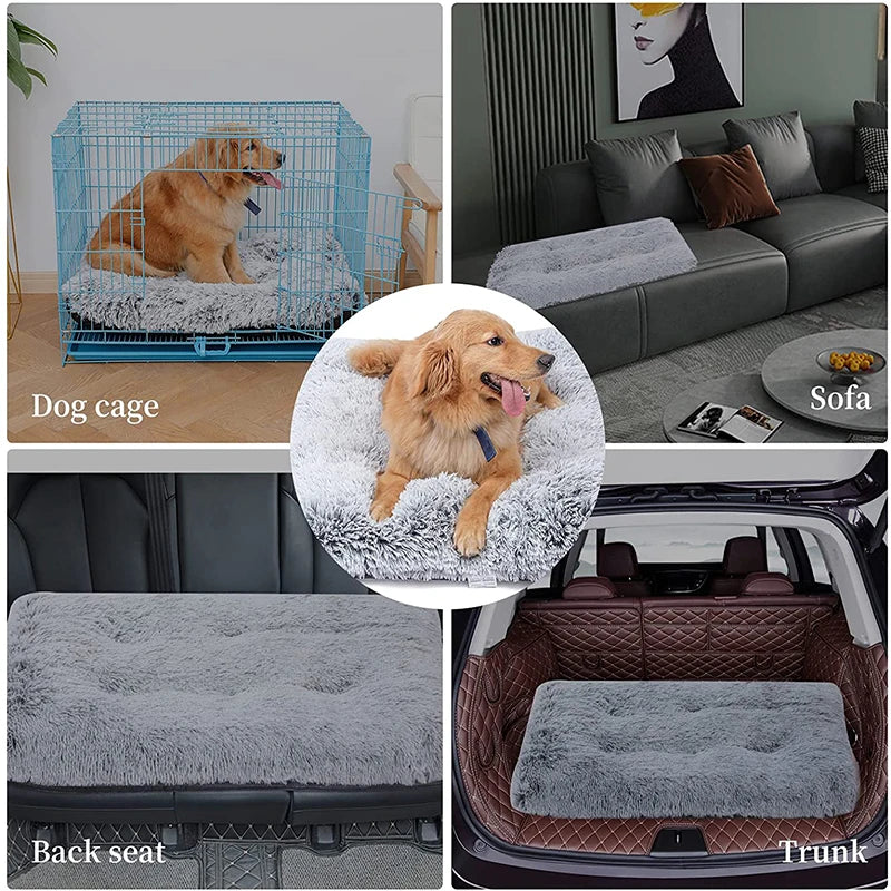 Luxury Plush and Calming Dog Bed