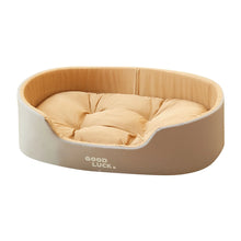 Deluxe Dog Bed for Small or Medium Dogs. Washable, Non-Slip with Bottom High and Low Sides