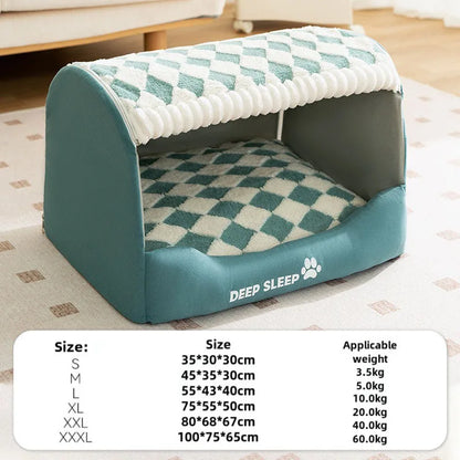 Autumn and Winter Dog Kennel Pet Beds