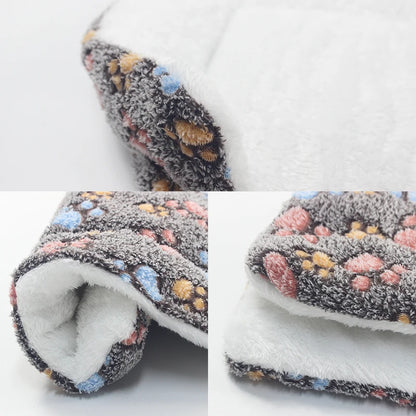 Flannel Thickened Mat Dog Bed