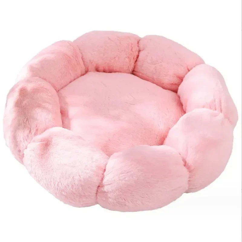 Flower-Shaped Dog Beds
