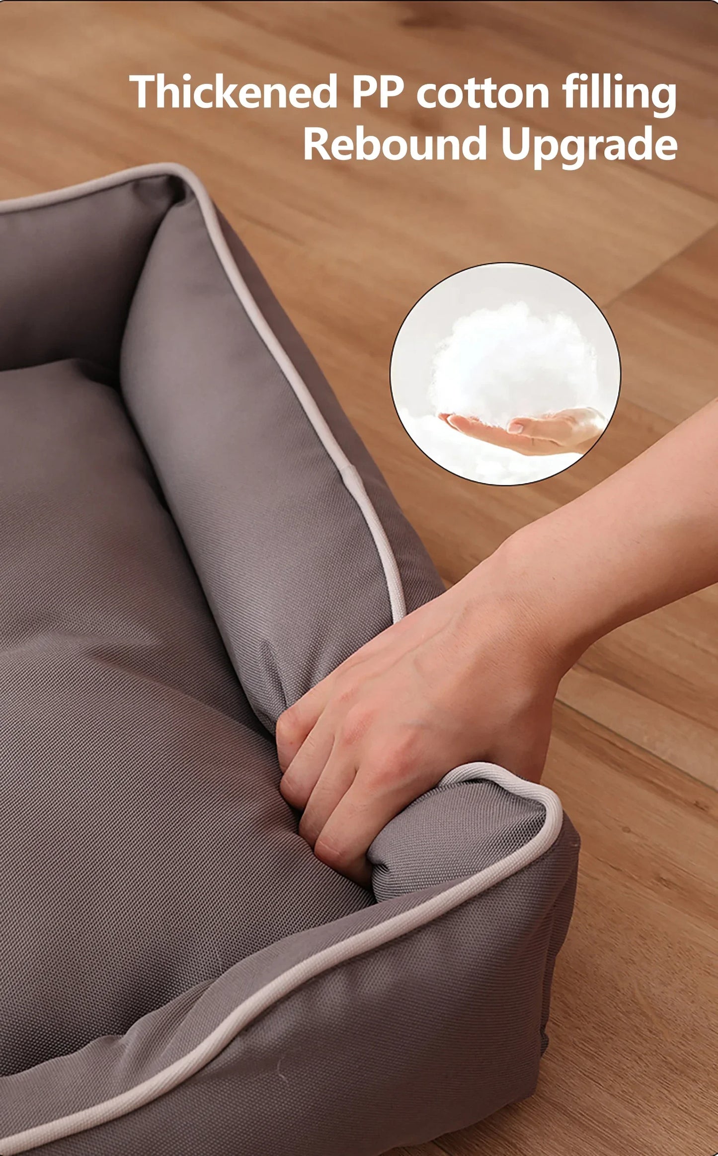 All Seasons Square Dog Bed