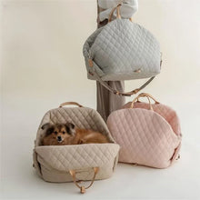 Luxury Dog Carrier Handbag for Car Seat