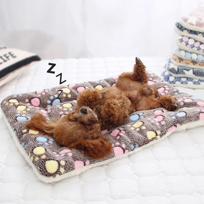 Flannel Thickened Mat Dog Bed