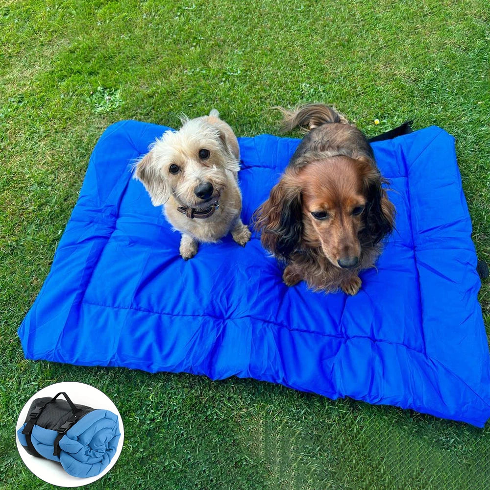 Outdoor Portable Travel Dog Bed - Waterproof, Non-Slip and Washable
