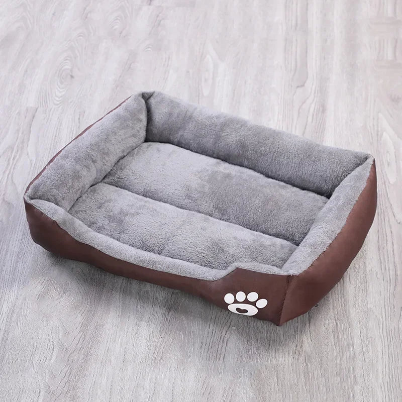 XXL Plush Dog Sofa Bed – Extra‑Large Orthopedic Support, Ultra‑Soft Faux Fur, Removable Washable Cover, Non‑Slip Base for Large & Giant Breeds