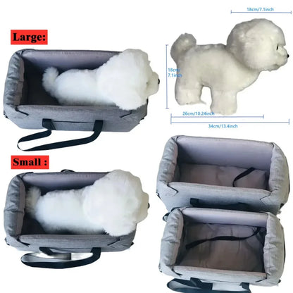 Central Dog Car Seat Bed