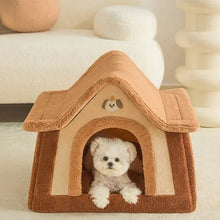 Foldable Dog House Kennel Bed for Small Dogs