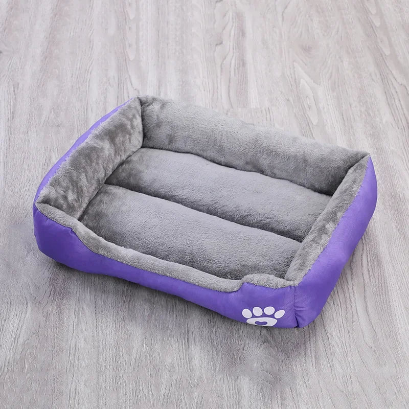 XXL Plush Dog Sofa Bed – Extra‑Large Orthopedic Support, Ultra‑Soft Faux Fur, Removable Washable Cover, Non‑Slip Base for Large & Giant Breeds