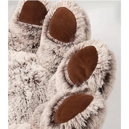 Round Paw Style Dog Bed for Small and Medium Dogs