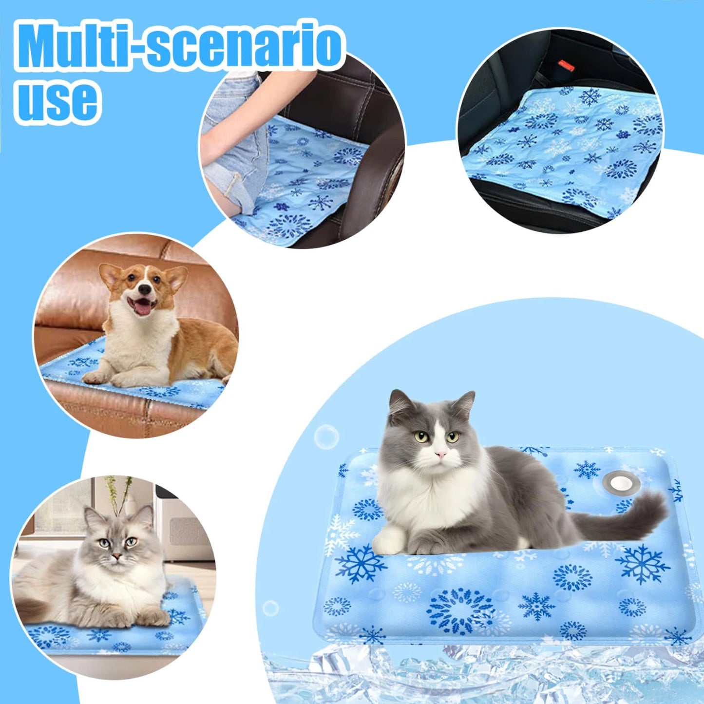 Gel Self-Cooling Waterproof Dog Mat