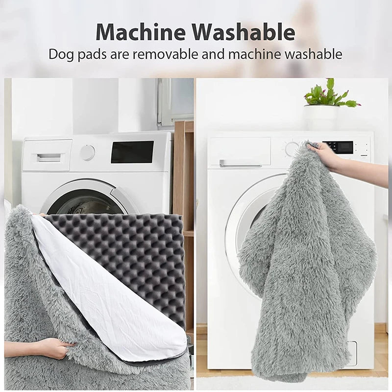 Luxury Plush and Calming Dog Bed