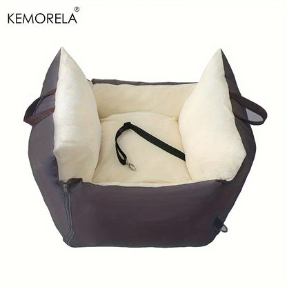 Luxury Plush Travel Car Bed. Double-Sided with Adjustable Safety Belts