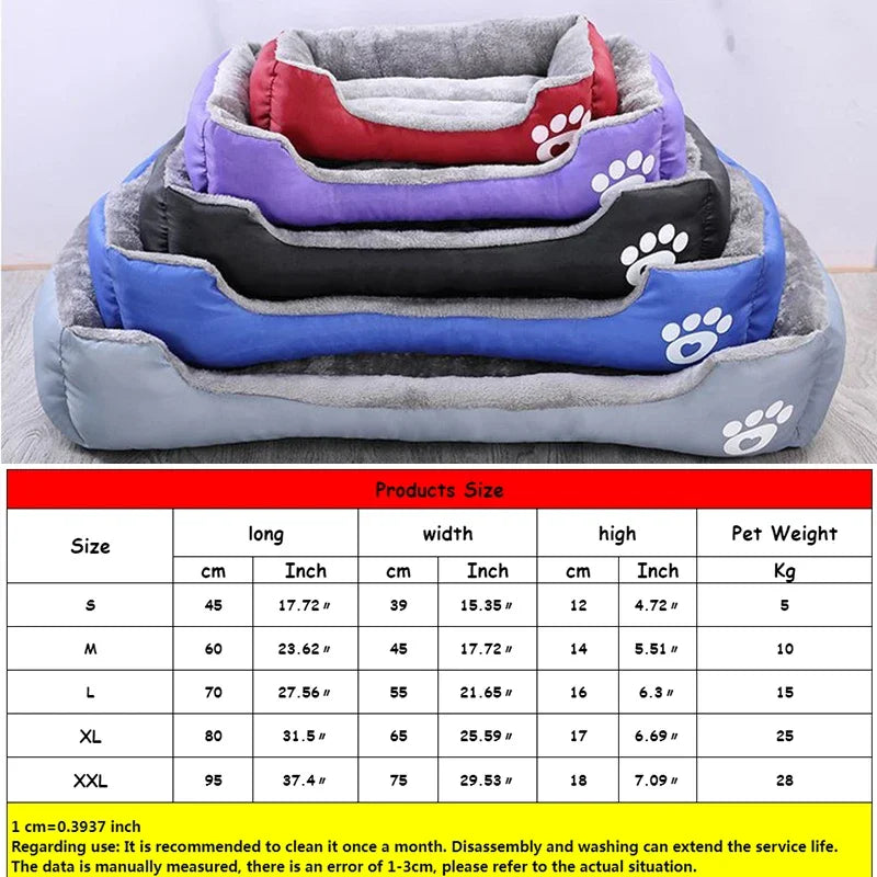 XXL Plush Dog Sofa Bed – Extra‑Large Orthopedic Support, Ultra‑Soft Faux Fur, Removable Washable Cover, Non‑Slip Base for Large & Giant Breeds
