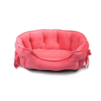 Super Cute Soft and Comfortable High Elastic PP Cotton Wool Dog Bed