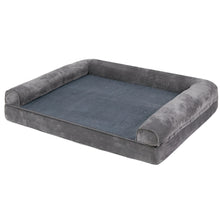 Large Orthopaedic Dog Bed with Bolster Washable Cover