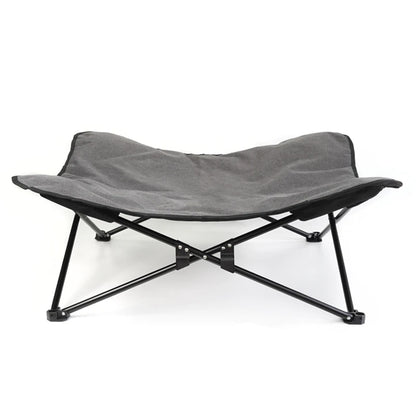 Outdoor Foldable Pet Bed with Support and Dust-proof Dog Mattress