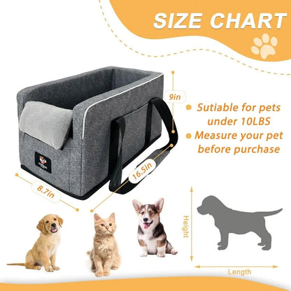 Travel Mounted Dog Car Seat