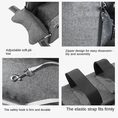 Dog Car Seat for Travel. Cosy and Soft.