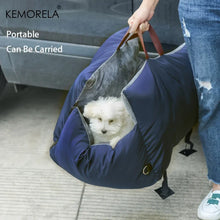 Luxury Plush Travel Car Bed. Double-Sided with Adjustable Safety Belts