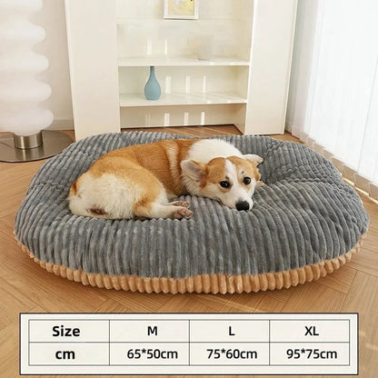 Corduroy Dog Bed for All Sizes