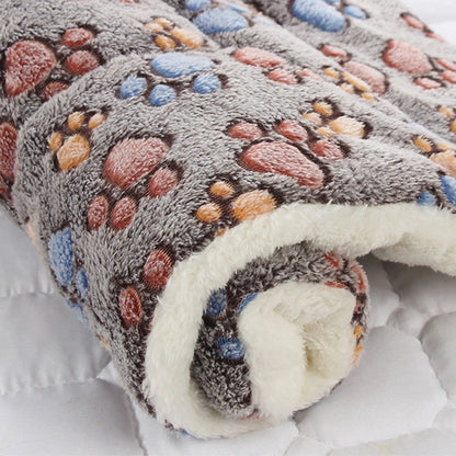 Flannel Thickened Mat Dog Bed