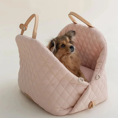 Luxury Dog Carrier Handbag for Car Seat
